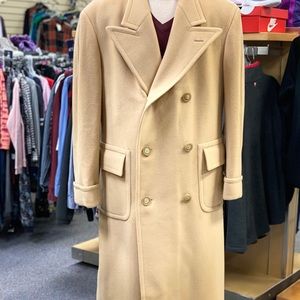 Polo Ralph Lauren Camel Wool Trench Coat